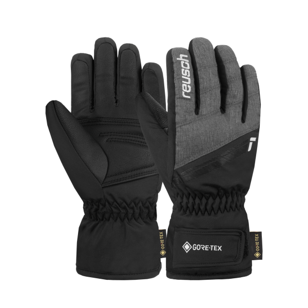 Reusch Tommy GORE-TEX® Junior 6391328 7721 black grey 1